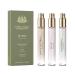 Caswell-Massey Floral Trio Discovery Set Includes Gardenia Lilac & Honeysuckle Discover the Beauty of Botanicals Travel Size Perfume Set Perfume for Women 0.25 Fl Oz Each
