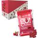 GoGummy Low Sugar (1g) Gummy Bears by Jimmy Sevigny | Raspberry Fruity Gummies | High Fiber No Sugar Alcohols Gluten Free | Pack of 12 x 50g Bags - Buy Online on GoSupps.com
