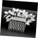DOITOOL Hair Accessories Wedding Hair Clips for Brides Hair Clip Combs Rhinestone Hair Clip Wide Teeth Combs Bride Comb Bridal Hair Comb Gold Hair Pin Tiara Zinc Alloy Delicate - Buy Online on GoSupps.com
