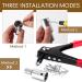 6 Pcs Threaded Tip Replacement Kit for Extension Poles - Metal Threaded Tips for 1 Inch Wood/Metal Poles - Buy Online on GoSupps.com