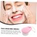 FOMIYES Silicone Face Washing Brush Facial Scrubber Exfoliator Facial Cleansing Brush Manual Face Scrubber Face Exfoliating Brush Face Brush Cleaning Brush Artificial Fiber Double Sided - Buy Online on GoSupps.com
