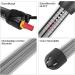 FEDOUR Adjustable Aquarium Heater - 50W 100W 300W with Suction Cups & Thermostat for Fish Tanks - Buy Online on GoSupps.com