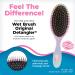 Wet Brush Original Detangler Brush - Color Wash Stripes - Ultra-Soft Bristles - Pain-Free Hair Comb - Buy Online on GoSupps.com