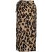 Sanahy Women's Boho Leopard High Low Split Skirt - M Brown - Buy Online on GoSupps.com