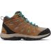 Columbia Women's Redmond III Mid Waterproof Hiking Shoe - 8 Wide - Khaki/Sea Level - Buy Online on GoSupps.com