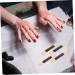 Didiseaon 50pcs Nail Sponge Nail Art Brush Eyeshadow Practical Manicure Brush Manicure Supply Mirror Effect Nail Brush Stick Nail Beauty Tool Nail Modification Brush - Buy Online on GoSupps.com