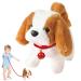Toy Dogs for 1-3 Year Old Walking Dog Toys for Kids Age 1 2 3 Toy Puppy Electronic Interactive Dog Toy Gifts Age 2 3 4 Plush Doys Toy for Boys Girls Kids Birthday Gift Present 1 2 3 4 5 Year Old (LD)