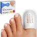 YOGAMEDIC Toe protection big toe can be cut to size - 12 pieces toe caps against friction hammer toe toe rubber toe protectors for big toes silicone toe pads for women men 12x big toe