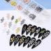 RUNRAYAY 60Pcs snake Luxury Nail Art Rhinestone 3D Dangle Nail Art Charms Crystal Gems Nail Diamond for Girl Women DIY Nail Design Craft Jewelry Making with a Box 5 Styles - Buy Online on GoSupps.com