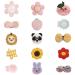 Midodo 15-Piece Baby Hair Clips Set | No Slip Tiny Bow Hair Accessories for Newborns & Toddlers | Ideal Mini Barrette Clips for Fine Hair - Buy Online on GoSupps.com