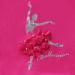 BAOHULU Girls Ballet Dance Leotard with Full Tulle Tutu Skirt, Hotpink Flower, Size 5-6 Years - Buy Online on GoSupps.com