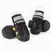 Faankiton 4 pieces of dog shoes Paw protection waterproof dog shoes with a non -slip sole and reflective straps for medium -sized and large dogs (8#)