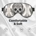 Buy Mexican Skull Print Ultra-Soft Light-Blocking Eye Mask | Comfortable Sleep Mask for Restful Sleep - International Shipping Available - Buy Online on GoSupps.com
