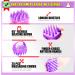 Shampoo Brush Scalp Massager Exfoliator for Dandruff Removal | Waterproof Shower Scrubber for Hair Growth | Soft Silicone Bristles | 2 Pack Scalp Brush for Thick Curly Hair - Buy Online on GoSupps.com