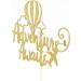 Adventure Awaits Cake Topper Congrats Grad/New Chapter Cake Topper 2024 Graduation/Retirement/Bon Voyage/Baby Shower/Moving Party/Travel Theme Party Decorations Supplies Gold Glitter - Buy Online on GoSupps.com