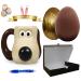 Wallace & Gromit Easter Set with heat change mug Easter egg & Premier Life Store Pen