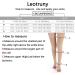 Leotruny Open Toe Thigh High Compression Stockings - 20-30 mmHg Support - Beige, Large (1 Pair) - Buy Online on GoSupps.com