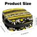 MUOOUM Menstrual Pad Pockets with Zipper - Women's Tampon Organizer (Golden Butterfly Lotus) - 4.7x6.6x6.6 in - Buy Online on GoSupps.com