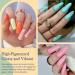 Aikker 27 Pcs Dip Powder Nail Kit - 20 Spring Colors Starter Set with Glitter Purple Pink Orange Acrylic Dipping Powder Liquid - Base Top Coat Activator Included - French Nail Art Manicure AK33 - Buy Online on GoSupps.com