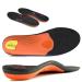 Strong Arch Support Insoles  230+lbs Arch Support Inserted for Flat Feet Plantar Fasciitis Relieves Sore Feet of Men and Women Shock Absorption Insoles MEN 10-10 1/2|WOMEN 12-12 1/2 ---290MM/11.42 Deep Black