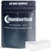 Slumber Seal Tape | 30 White Strips | Strong Hold & Painless Removal Made from Stretchy & Breathable Material | Dermatologically Tested Hypoallergenic