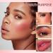 U-Shinein Soft Liquid Blush Makeup - Matte Velvet Texture, Easy-to-Blend, Long-Lasting, Waterproof Cheek Tint in Morning Rose 01 - Buy Online on GoSupps.com