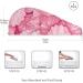Pink Seashells Hair Towel 2 Pack - Super Absorbent Quick Drying Turbans for Women & Girls - Buy Online on GoSupps.com