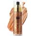 Shimmer Body Oil - Body Shimmer - Golden Brown Body Shimmer Oil for Body & Face - Body Oil for Women - Moisturizing & Non-sticky Body Oil - Body Skin Care (Golden Brown)