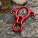 50KN Rescue Figure 8 Descender with Bent-Ear Belaying Device for Climbing - Red - Buy Online on GoSupps.com