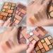 12 Colors Shimmering Eyeshadow Palette | Matte & Waterproof Glitter | Highly Pigmented Nude & Chocolate Tones | Long-Lasting Makeup - Buy Online on GoSupps.com