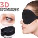 2 Pack 3D Sleep Masks for Men & Women | Effective Light Blocking Eye Masks for Eyelash Extensions | Soft Adjustable Blindfold - Buy Online on GoSupps.com