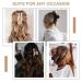 8 Pack Large Hair Clips for Women & Girls - Strong Hold Matte Claw Clips in 90's Vintage Style - Cream, Beige, Dark Brown, Black - Buy Online on GoSupps.com