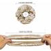 Langhorn Silk Scrunchies - 100% Pure Silk 22MM Charmeuse Hair Scrunchy for Women & Girls - Comfortable, Soft Hair Ties - Mulberry Silk Hair Accessories (Coffee) - Buy Online on GoSupps.com