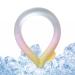 Naked cooling tube- effective neck wrap for hot weather multifunctional ice rings-neckers with a flexible portable hands-free design ideal for indoor and outer workers Biudui yellow
