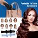Heatless Curling: Lock Winders for No Heat Curls - DIY Seidenhaar Hair Curler Set (Black) - Buy Online on GoSupps.com
