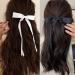 6 Pack Bow Hair Clips for Women Girls Pink White Black Ribbon Hair Bows Elegant Tassel Hair Bow Clips Barrettes Hair Accessories for Girls Teens - Buy Online on GoSupps.com