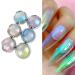 6 Jars Mermaid Chrome Nail Powder | Iridescent Pearl Metallic Pigment for Stunning Nail Art - Glitter Dust Kit for Gel Polish & Nail Decorations - Buy Online on GoSupps.com