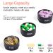 Zoksi Travel Pill Organizer - Portable 7-Day Supplement Holder with Lanyard | Weekly Pill Box for Home Office & Travel (Black - Buy Online on GoSupps.com