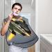 Jet Fighters Print Beard Bib Apron - Ultimate Beard Hair Catcher for Men | Trimming & Shaving Cape Cloth - Buy Online on GoSupps.com