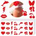 210 Pieces Tanning Sunbathing Stickers Perforated Body Stickers for Tanning Self Adhesive Tanning Bed Sticker Tanning Heart Lips Stickers Tanning Butterfly Dolphin Stickers, 7 Styles (Mixed Style)