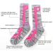XIKUN Ski Socks | Men Women | Warm High Performance Winter Sport Socks | 4-12 Men, 5-13 Women | 4-Pack Pink - Buy Online on GoSupps.com