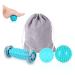 Unideal massage balls hedgehog set foot massage scooter massage balls for plantar fasciitis with a carrying bag premium foot massage device for stress reduction and relaxation relief from sore muscles
