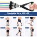 Sensyne Resistance Bands Set 16PCS Exercise Band for Working Out Up to 150 lbs for Indoor and Outdoor Sports Fitness Suspension Speed Strength Baseball Softball Training Home Gym Yoga - Buy Online on GoSupps.com