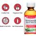 Rosemary Oil Blend Moisturizer with Castor, Avocado, and Olive Oil - 2 FL. OZ. (59 mL) - Buy Online on GoSupps.com