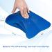 Lower Back Stretcher Device - Back Cracker Pillow for Pain Relief | Spinal Deck Lumbar Traction Cushion for Home Office & Travel (Blue - Buy Online on GoSupps.com