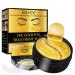 24K Gold Eye Mask Under Eye Gel Patches and Collagen Eye Patches are suitable for puffy eyes and dark circles effectively improving eye bags fine lines and wrinkles - Under Eye Patches (60 pieces)