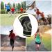 Buy Breathable Sports Knee Pads Warm Protection for Winter Training | Green L #213 - Buy Online on GoSupps.com