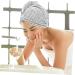 Warmhm Coral Fleece Shower Cap Reusable Shower Caps for Women Hair Drying Towel Washing Headwear Head Bath Cap Shower Cap Large Dry Hair Turban Cap Hair Towel Absorb Water Miss - Buy Online on GoSupps.com