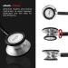 eSteth Classic Stethoscope - Sensitive Chest Piece for Amplified Heart & Lung Sounds - Lightweight Design - Flexible Tubing - Extra Ear Tips - Non-Chill Ring - 32 Long - Black - Buy Online on GoSupps.com