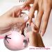 Porte-Vernis Pour Pose De Vernis - Rangement Portable Pour Vernis Ongles | Base Souple Paillet e Transportable Rose - Buy Online on GoSupps.com
